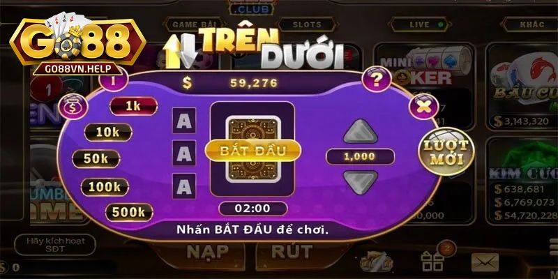 Điểm nổi trội của game Trên Dưới là gì?